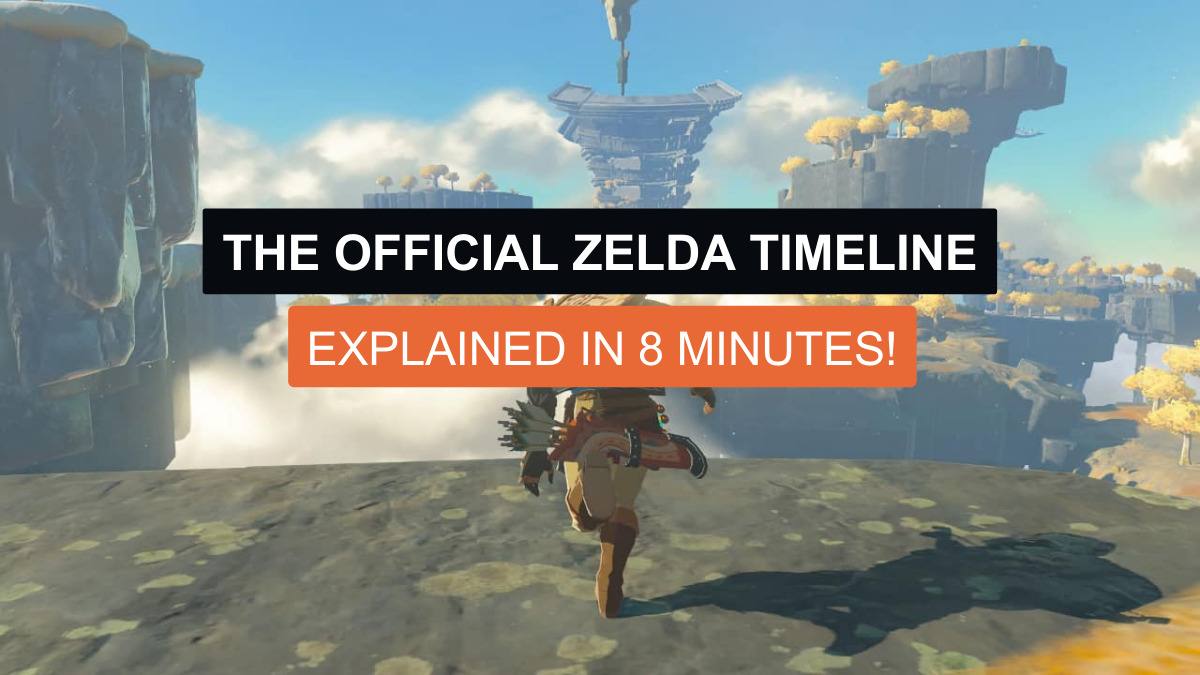 The Official ZELDA Timeline Explained in 8 Minutes!
