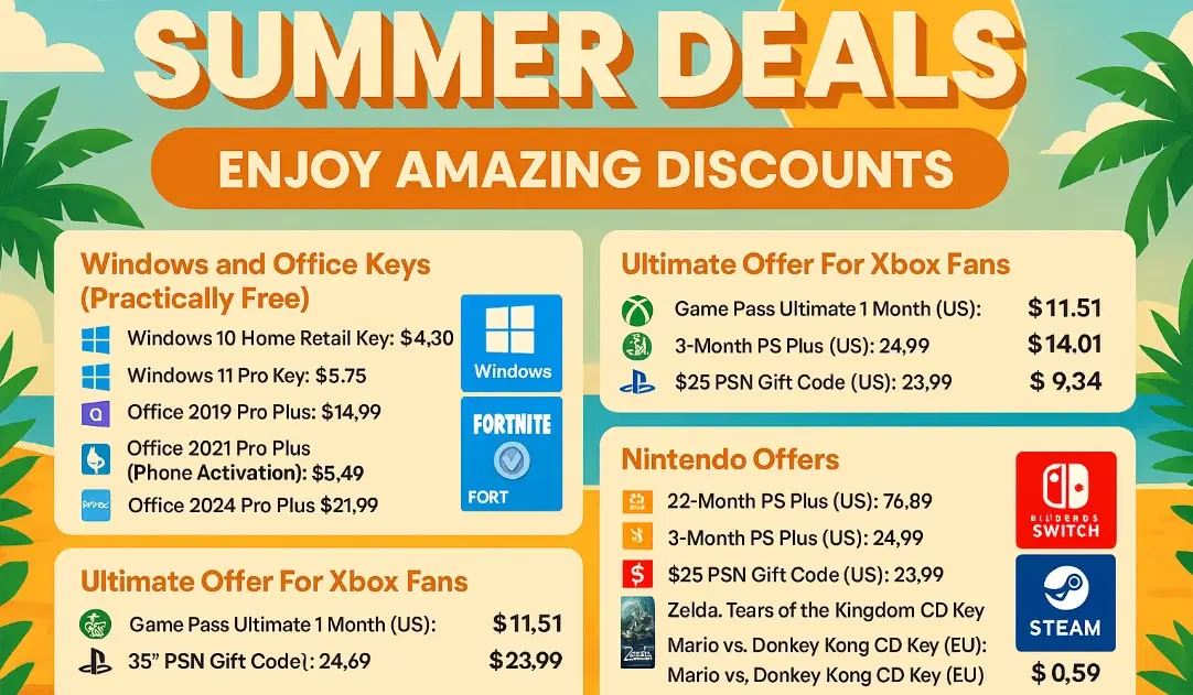 Electronic First Summer Deals – Enjoy Amazing Discounts