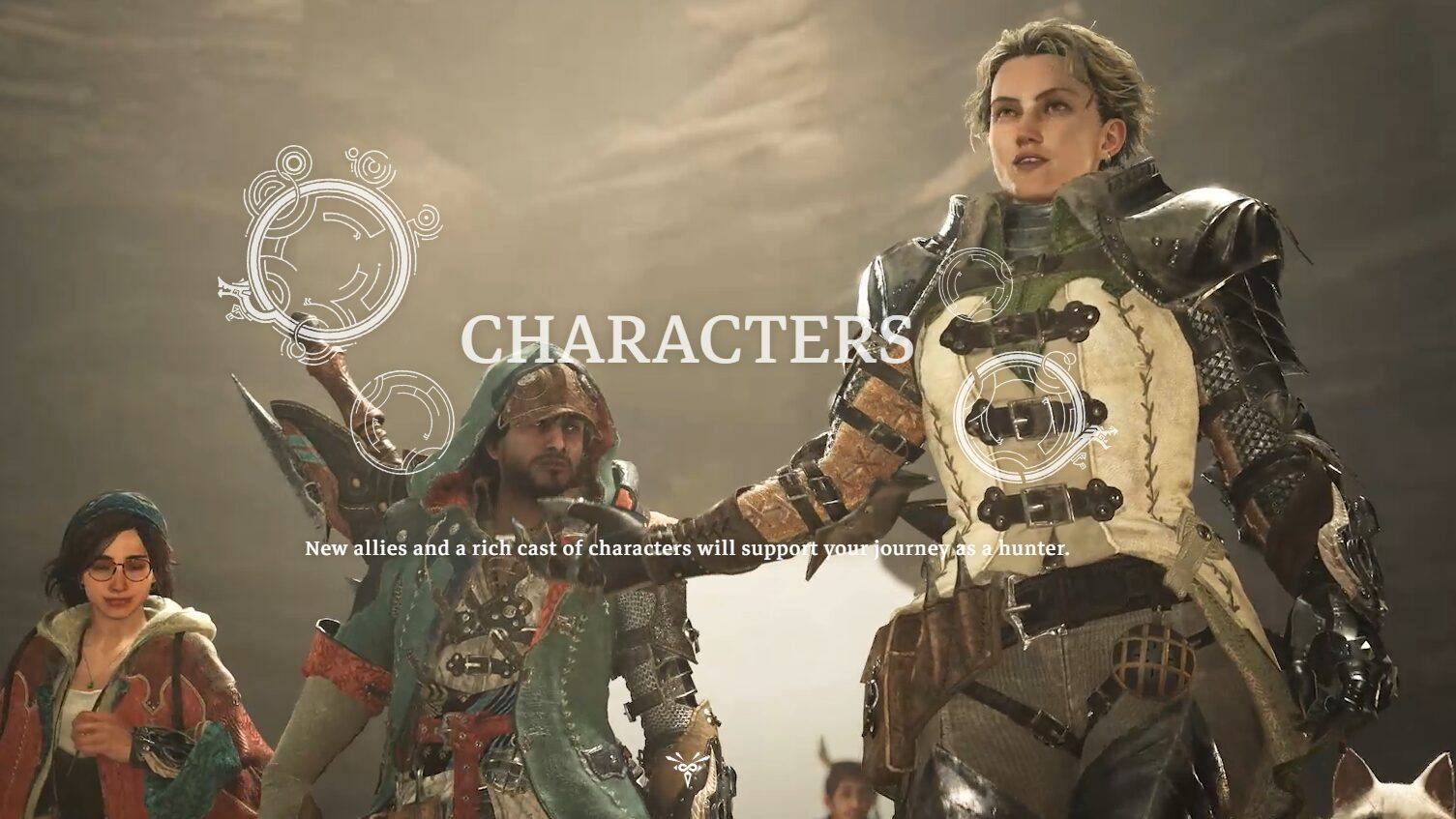 Monster Hunter Wilds Characters List