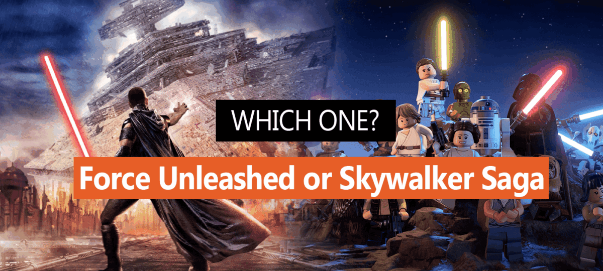 Star Wars: The Force Unleashed Or Lego Star Wars: The Skywalker Saga (Switch) – Which one you should buy?