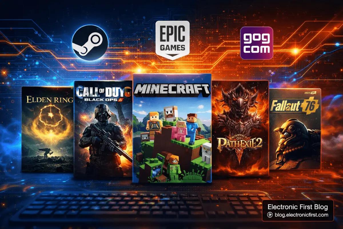 Buy PC Games: Keys, Deals & Instant Download in 2026
