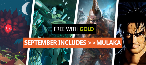 Free Xbox Games with Gold for September 2021
