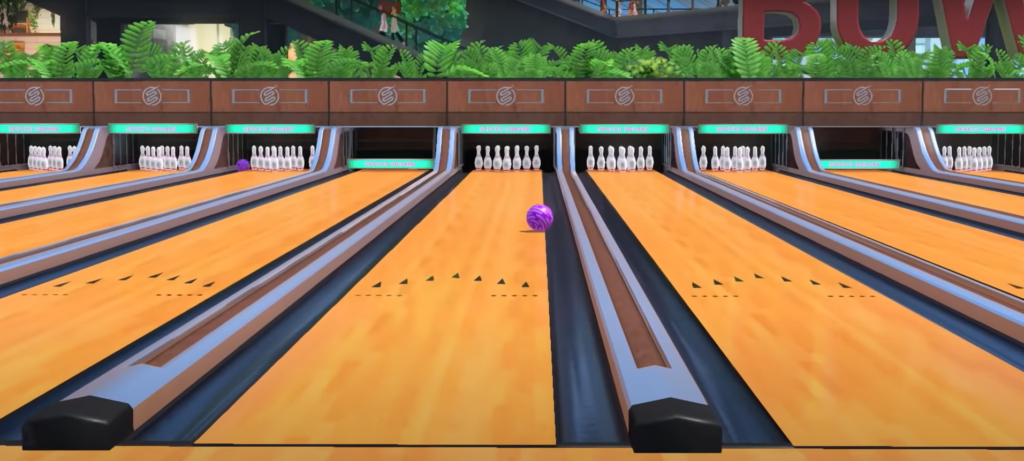 Tips in Nintendo Switch Sports- Curve Ball in Bowling