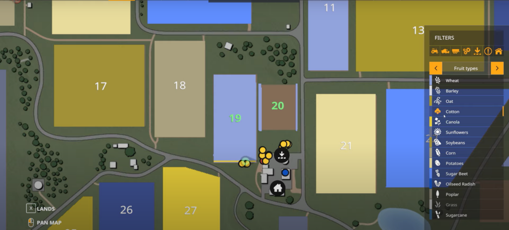 Farming Simulator: Complete Tutorials- Know the Different Farmland Crop Types
