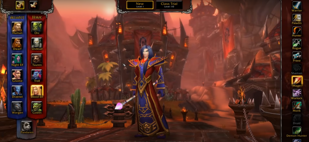 World of Warcraft Beginner's Guide- Selecting a Game
