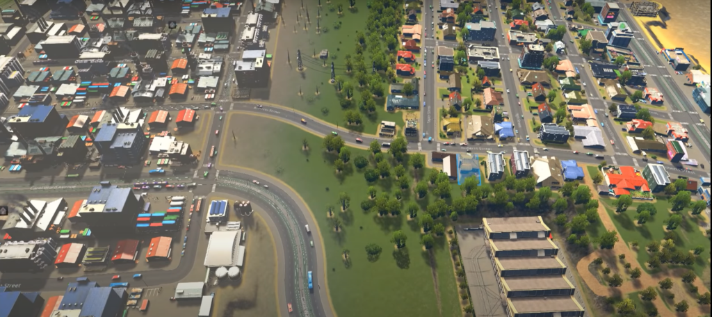 Cities: Skylines- Gameplay tips- Offer many access points to the highway