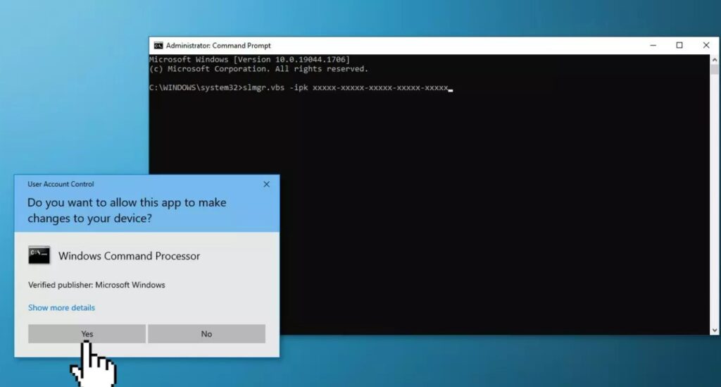 12 Tips To Fix Window 11/10 activation key: Activate Windows with Command Prompt